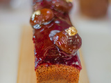 Cake marron et cassis