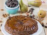 Galette des rois chocolat poire