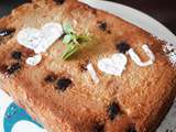 Gâteau au yaourt aux cerises amarena