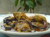 Baranyet baydenjel ( tajine d'aubergines au cumin à la traditionnelle)