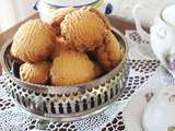 Biscuits au beurre et au sirop de sucre a la vanille