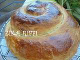 Brioche tartinee beurre et sucre