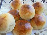 Buns pain pour hamburgers ou pour saucer au yaourt nature