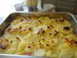 Gratin de pommes de terre au camembert