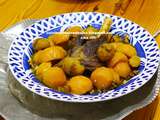 Marka hlouwa sfarjel w kastel-tajine sucre sale coings et marrons au jarret d'agneau