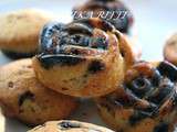 Muffins aux pepites de chocolat sans oeufs