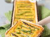 Quiche trompe-l’oeil aux asperges