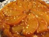 Tarte Tatin aux poires et caramel