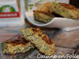 Galettes de quinoa aux courgettes et serrano