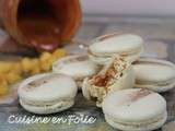 Macarons pomme-caramel au beurre salé