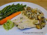 Escalopes de veau sauce crème aux cèpes et à l'origan