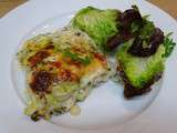 Gratin de mini-ravioles de Royan et courgettes douces et à l'origan