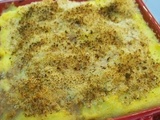 Gratin de polenta comme un parmentier