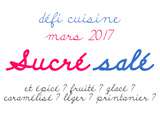 Résultats du défi du mois de mars Sucré-Salé sur Recettes.de