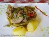 Sauté de veau aux piments doux basques, thym, romarin et piment d'Espelette