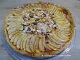 Tarte fine feuilletée Pommes-Cannelle