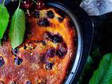 Clafoutis aux cerises - Guy Savoy - version sans gluten