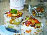 Timbale de Fruits au Yaourt et son Crumble aux Noisettes caramélisées pour la Battle Food n°22