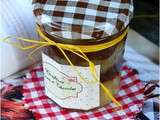 Trois choses ou rien ... Ma confiture de Poires Williams au Chocolat, un petit rappel pour le concours et le mmm n°18