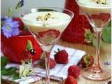 Verrine aux Fraises, Palmito et Tofu soyeux à l’Amande