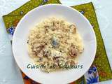 Chou-fleur comme un risotto au gorgonzola