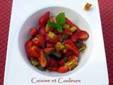 Cuisine des restes : Comme une panzanella de fraises