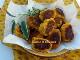 Finger-food : Croquettes de millet à la courge