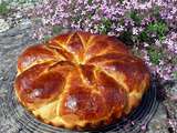 Fleur de brioche au lait ribot, comme chez Isabelle