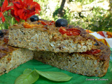 Gâteau d'aubergines au riz