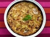 Gratin de pommes de terre à la moutarde