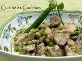 Légumes de printemps crémeux et ris de veau au parmesan & son accord mets/vin