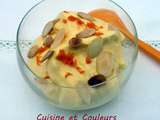 Mousse de mandarines, les pêchers, les hérons cendrés