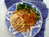 Poulet-frites, sauce maroilles