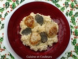 Risotto aux truffes et noix de St Jacques