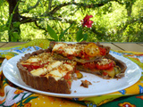 Tarte au sarrasin et légumes d'été