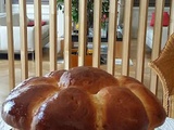 Brioche gourmande, mie filante, facile à réaliser  Recette prise sur le site de Cuisine Actuelle 