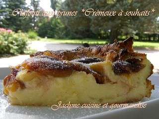 Clafouti aux prunes du verger Crémeux à souhaits *Excellent