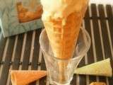 Glace au caramel beurre salé et éclats de caramel