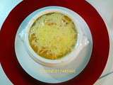 Puree de potiron gratinee au 2 fromages