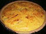 Quiche aux christophines saveur curry