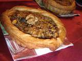 Tartelettes poire-mendiants