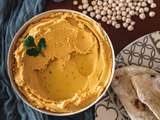 Tartinade de houmous & lentilles corail au curry