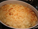 Gratin de chou fleur au parmesan