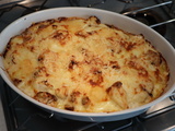 Gratin  grillé dedans 