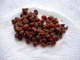 Il ne faut pas ajouter des raisins secs tel quels