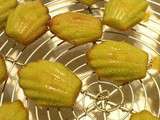 Madeleines à la pistache