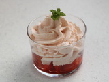 Mousse de fraises au mascarpone