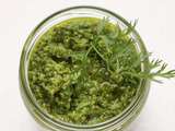 Pesto de fanes de carottes