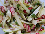 Salade d'asperges vertes à cru