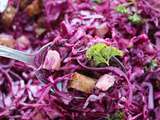 Salade de chou rouge de Nanou